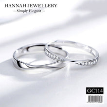 Load image into Gallery viewer, 【GC114】Korean Ribbon Twist Couple Ring