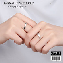 Load image into Gallery viewer, 【GC118】Korean Classic Diamond Couple Ring