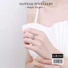 Load image into Gallery viewer, 【GR102】Korean Butterfly Diamond Ring