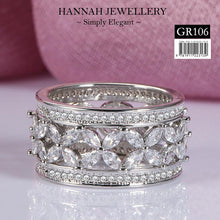 Load image into Gallery viewer, 【GR106】Korean Butterfly Diamond Rings (Size 6, 7, 8 &amp; 9)