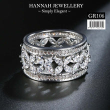 Load image into Gallery viewer, 【GR106】Korean Butterfly Diamond Rings (Size 6, 7, 8 &amp; 9)