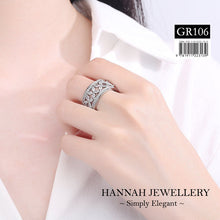 Load image into Gallery viewer, 【GR106】Korean Butterfly Diamond Rings (Size 6, 7, 8 &amp; 9)