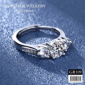 【GR109】Korean 121 Diamond Ring