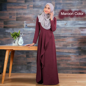 Odessa A Back Zip Jubah New