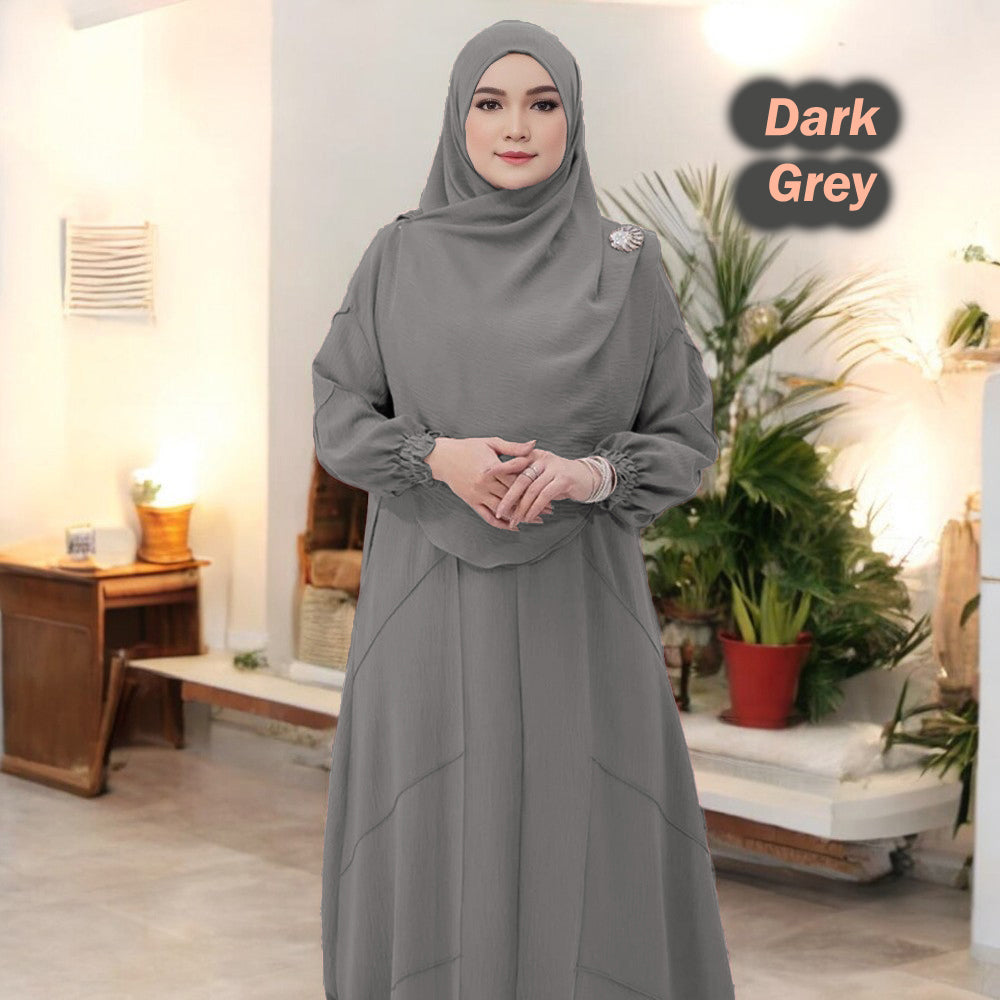 Uniya Tunic Jumbo B (Loose Sleeve) - No Tudung