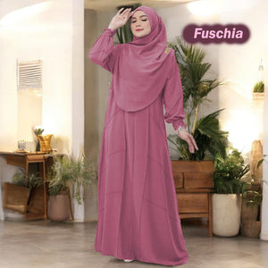 Uniya Tunic Jumbo B (Loose Sleeve) - No Tudung