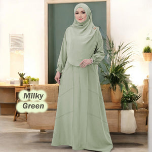 Uniya Tunic Jumbo B (Loose Sleeve) - No Tudung