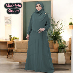 Uniya Tunic Jumbo B (Loose Sleeve) - No Tudung