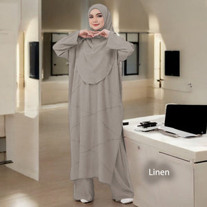 Isella Set (Size 6xl ~ 10xl) - No Tudung