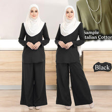 Load image into Gallery viewer, Nasira Cotton Set with Loose Pants