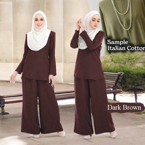 Nasira Cotton Set with Loose Pants