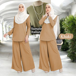 Nasira Cotton Set with Loose Pants