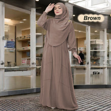 Load image into Gallery viewer, Letter Tunic Jumbo (Loose Sleeve) - No Tudung (Size 6XL ~ 10XL)