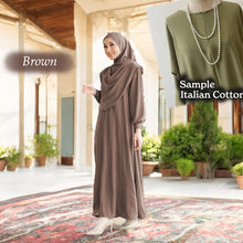 Load image into Gallery viewer, Lahifa Tunic Jumbo + Tudung Set B  (Size 6xl ~ 10xl)