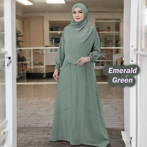 Uniya Tunic Jumbo C (Loose Sleeve) - No Tudung