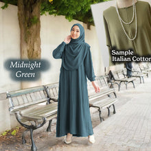 Load image into Gallery viewer, Lahifa Tunic Jumbo + Tudung Set B  (Size 6xl ~ 10xl)