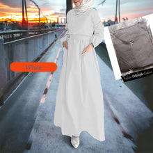 Load image into Gallery viewer, Xixili Back Zip COTTON Jubah